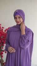 Modest Frock-Light Purple