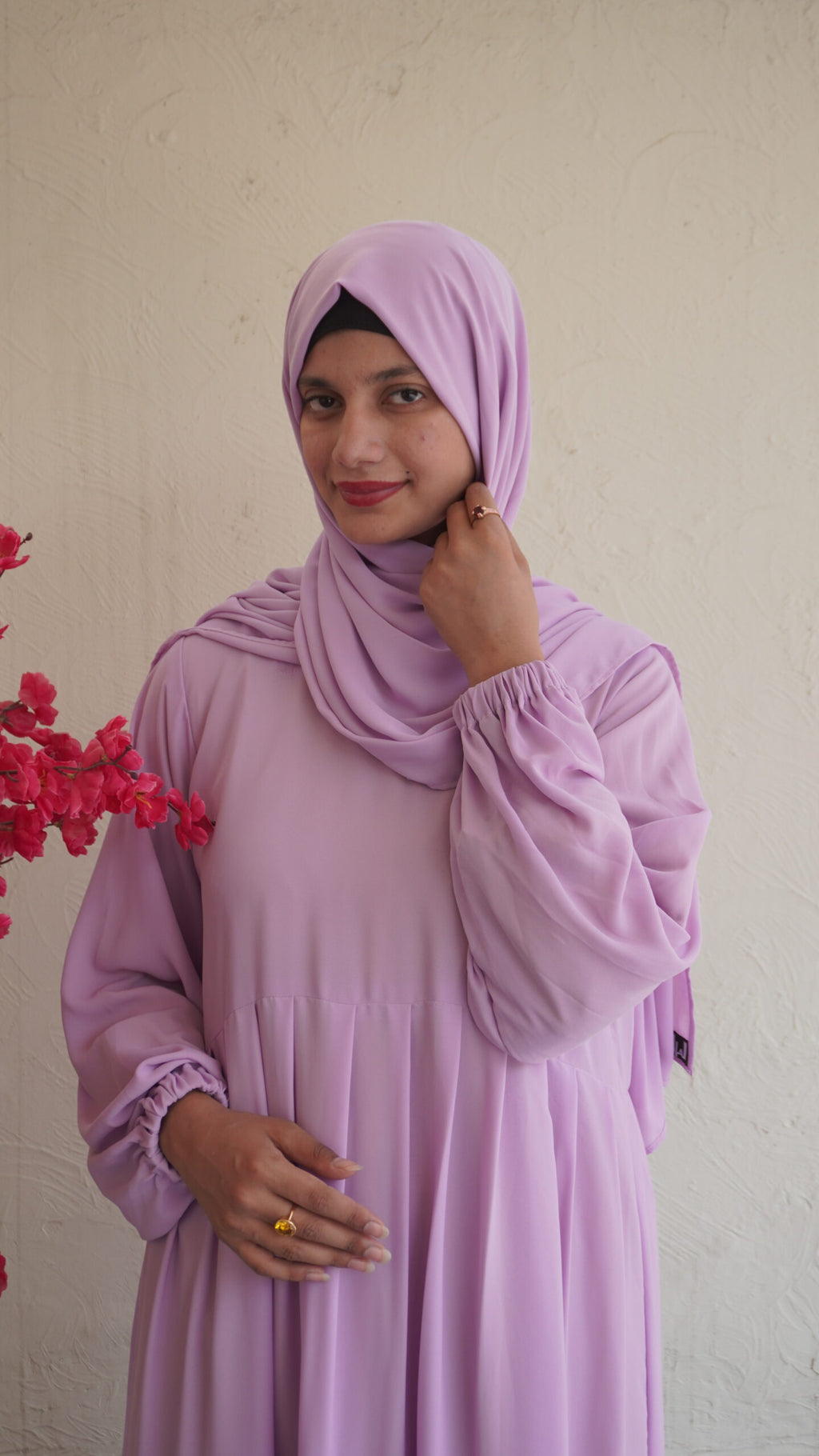 Modest Frock-Lilac