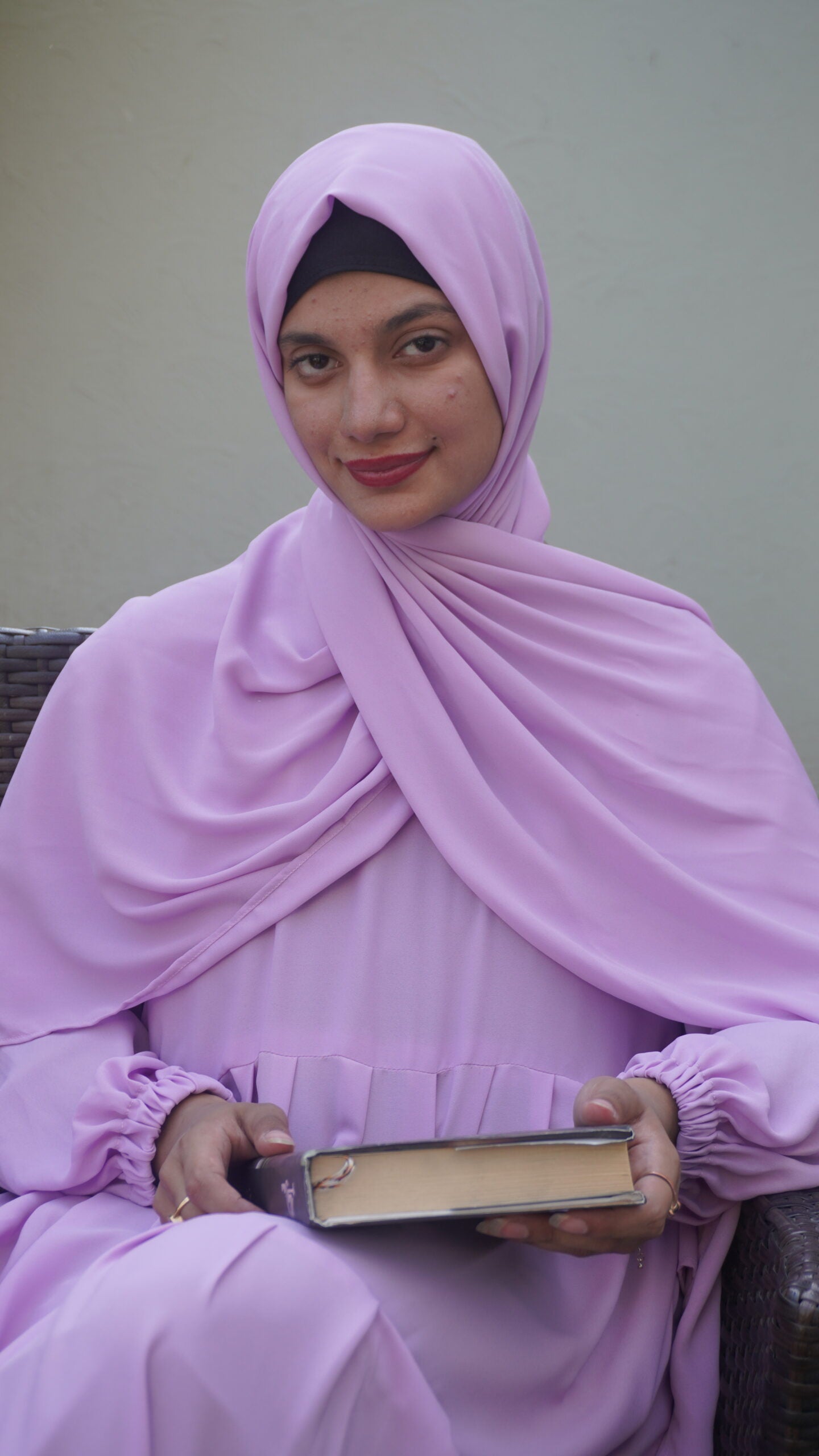 Modest Frock-Lilac