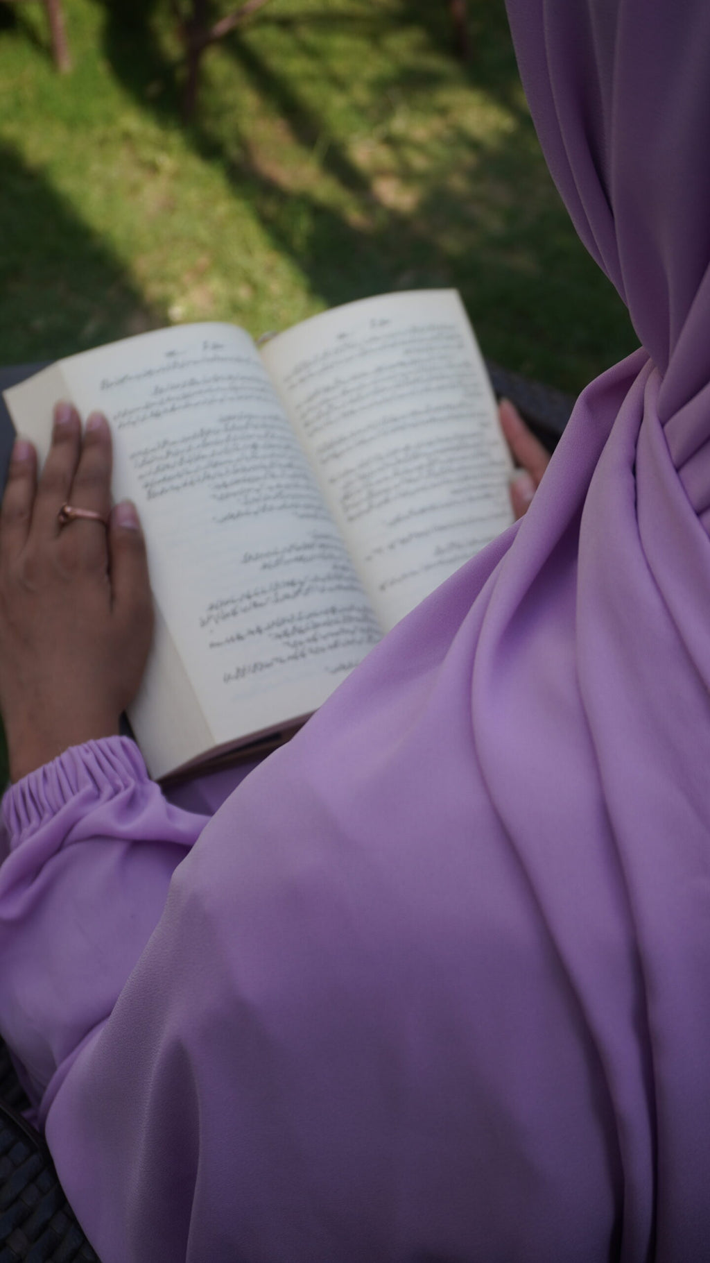 Modest Frock-Lilac