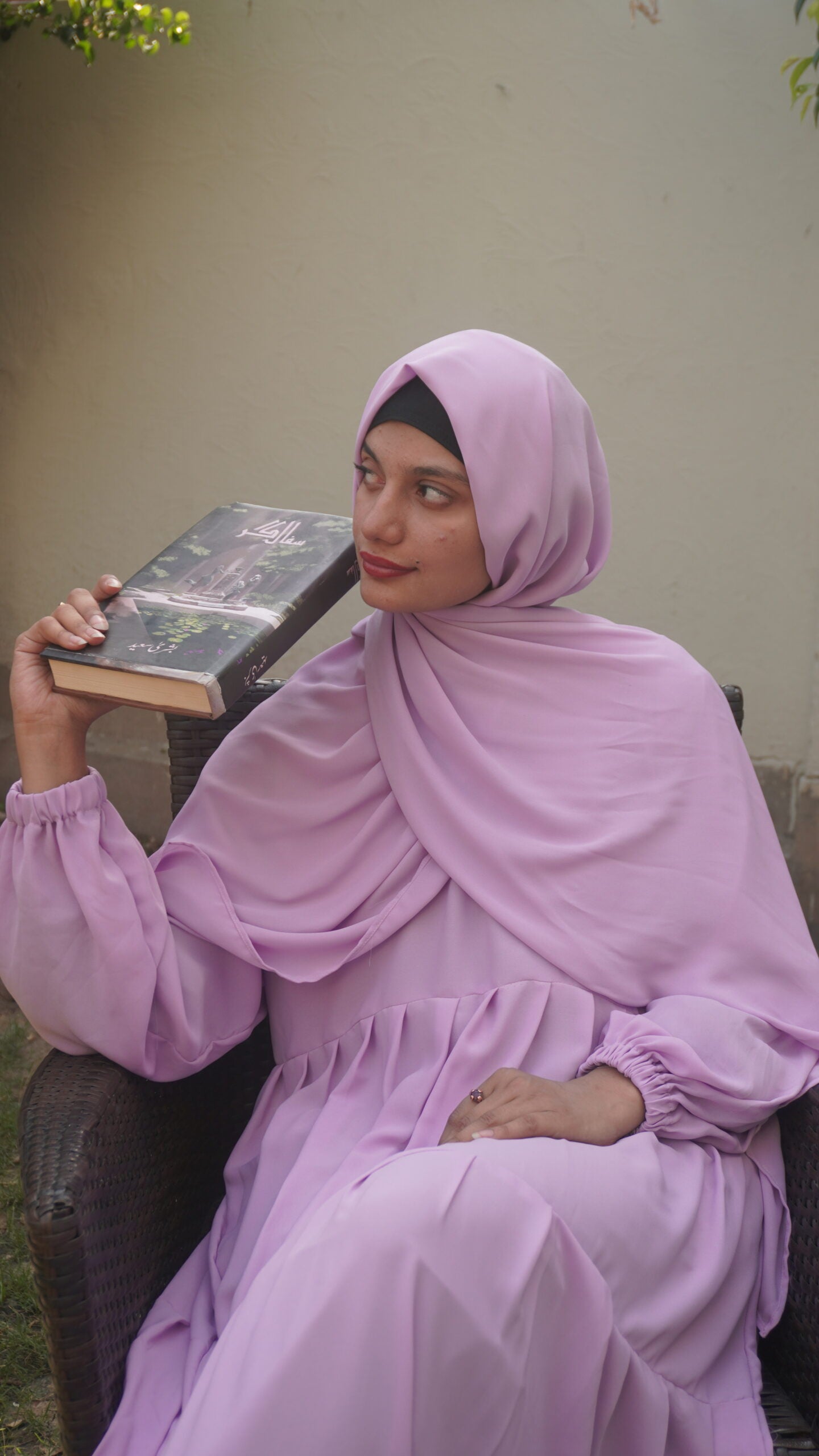 Modest Frock-Lilac