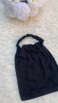 Elastic Half Niqab-Black