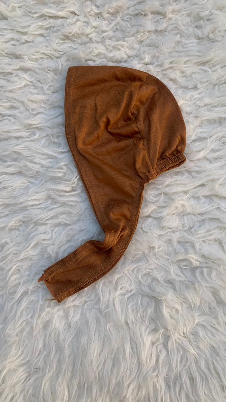 Underscarf Tie Back-Wood Brown