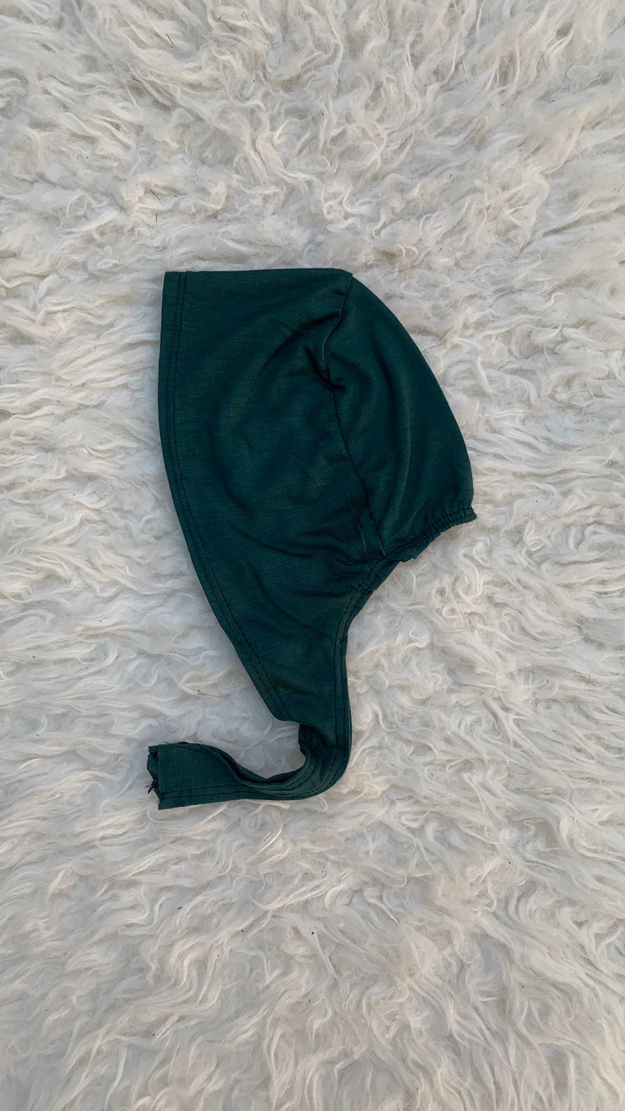 Underscarf Tie Back-Bottle Green