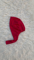 Underscarf Tie Back-Dark Pink