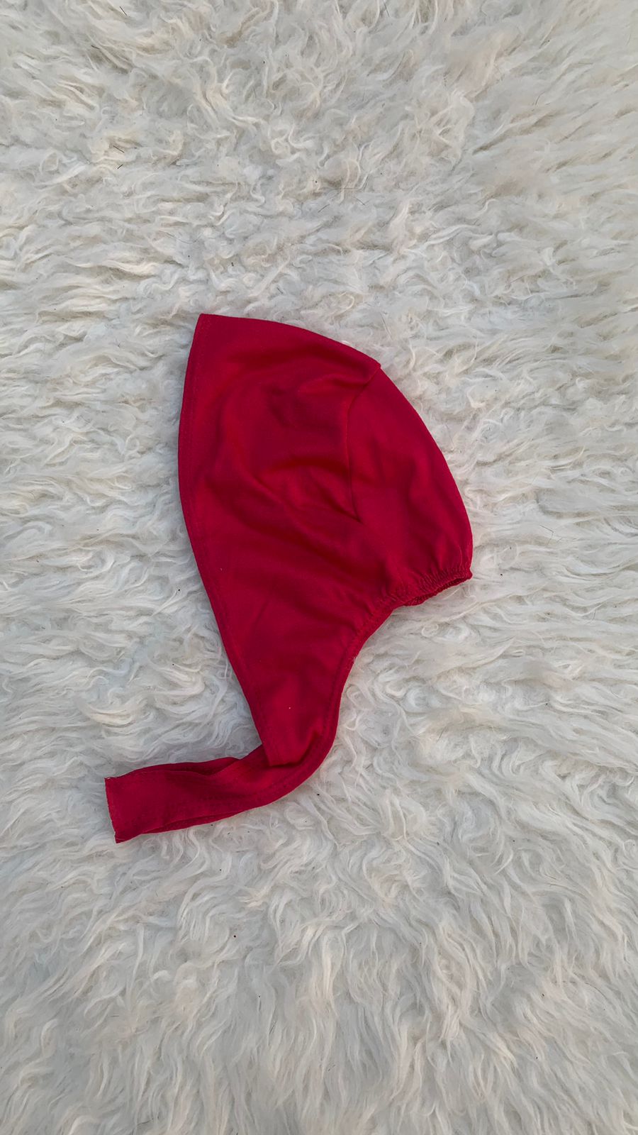 Underscarf Tie Back-Dark Pink