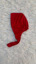 Underscarf Tie Back-Red