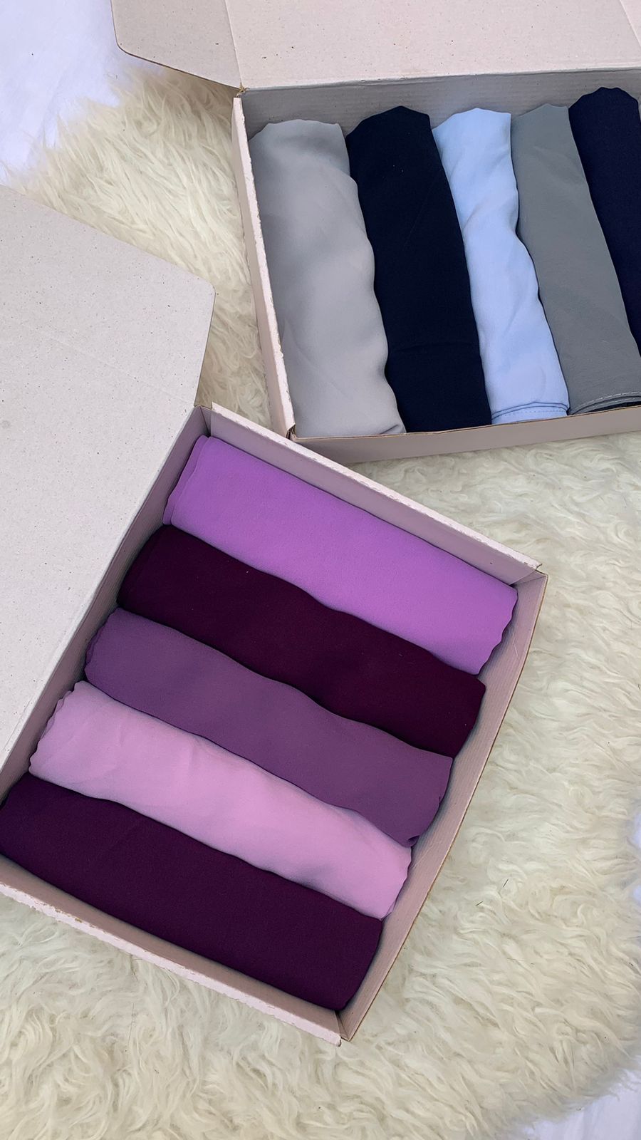 Double Georgette- Bundle of 5