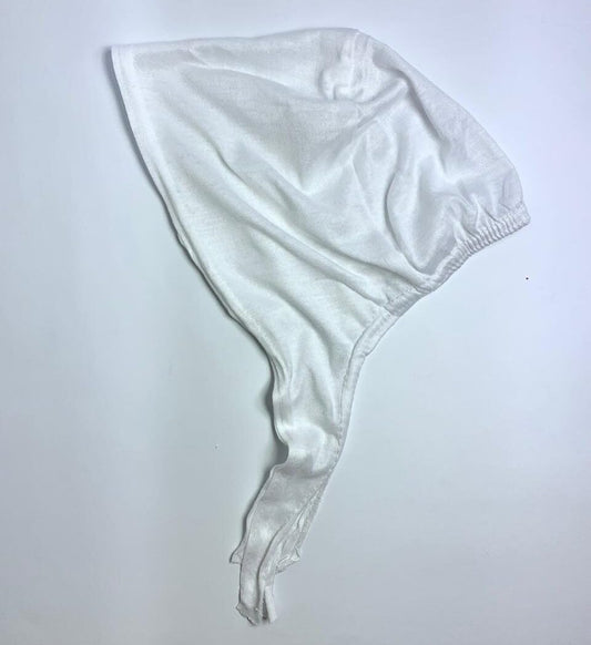 Underscarf Tie Back-White