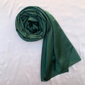 Lustre Silk-Bottle Green