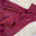 Jacquard Lawn-Maroon