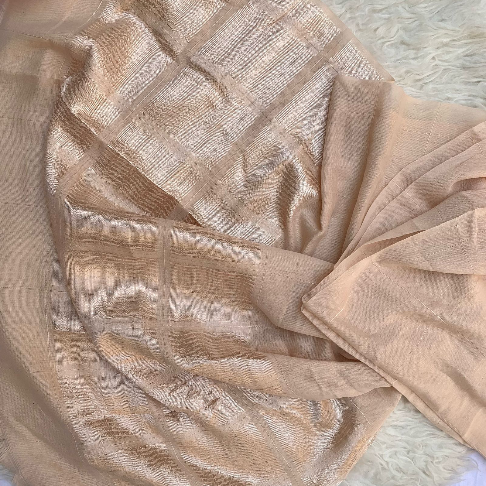 Jacquard Lawn-Beige