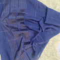 Jacquard Lawn-Navy Blue