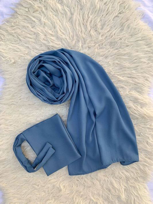 Double Georgette-Ocean Wave