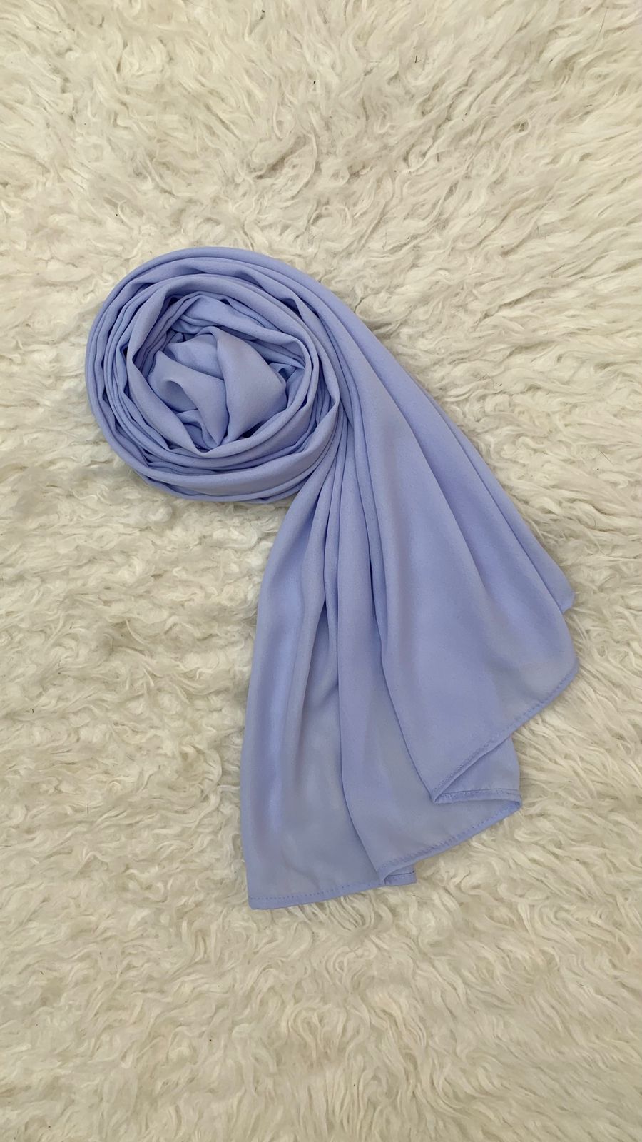 Aqua Blue-Double Georgette