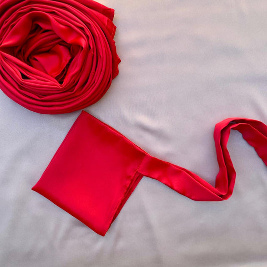 Lustre Silk- Red