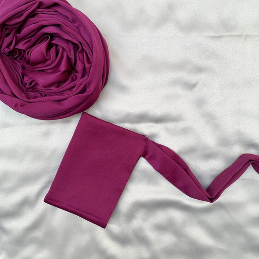 Lustre Silk- Plum